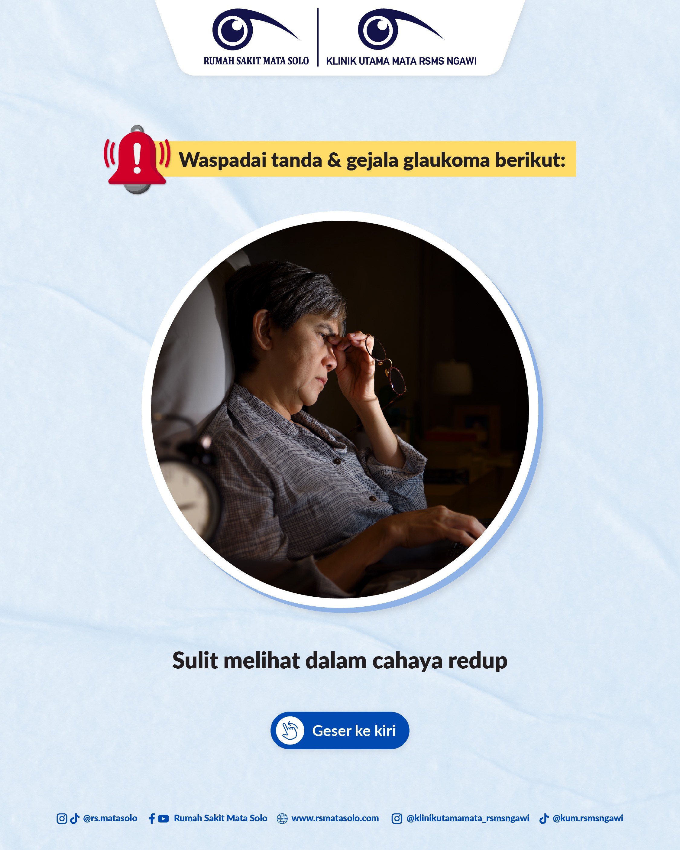 Gejala Glaukoma RS Mata Solo